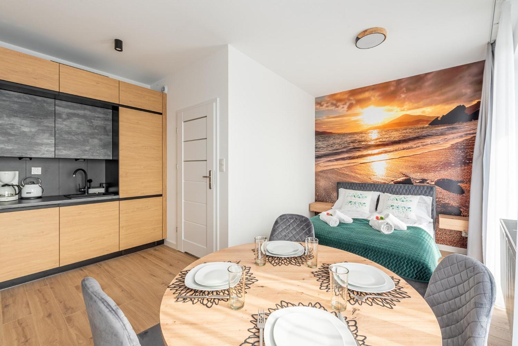 Horyzont Apartamenty- Studio- Sauna&Fitness -Baltycka 2- Sniadania Колобжег Экстерьер фото